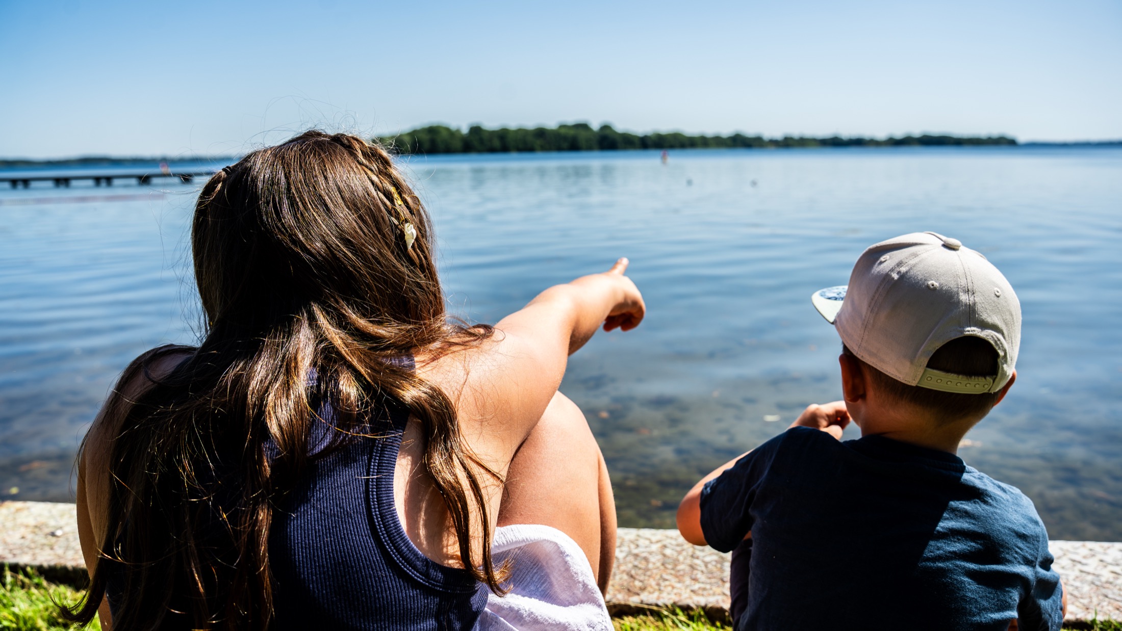 Mit Kindern am Schweriner See