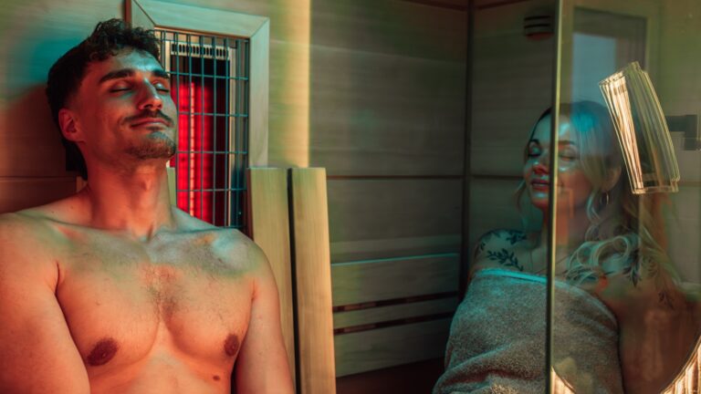 Entspannen in der privaten Sauna