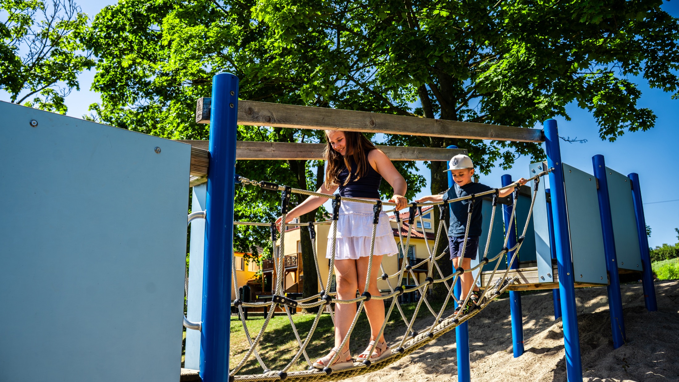 Spielplatz im Außenbereich